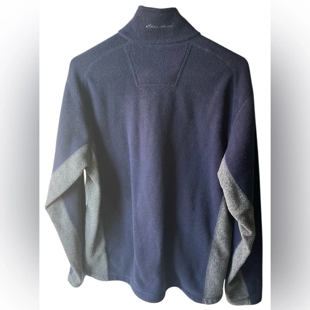 Eddie Bauer Navy Full Zip Fleece Jacket‎ | Men’s Small | Cozy Warm Layer